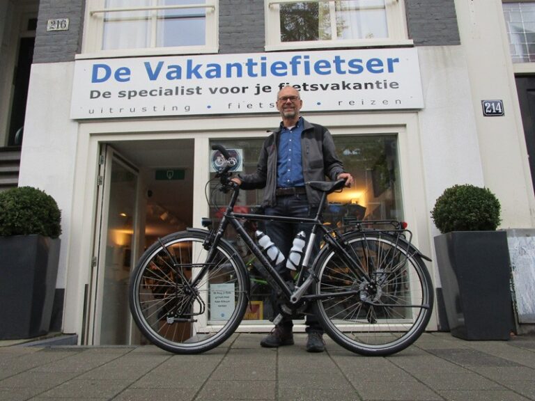 Ernst-Jan kwam bij ons zijn nieuwe Koga ophalen.