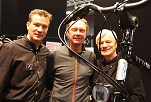 Van links naar rechts: Gerrit Gaastra, Eric Schuijt, Andries Gaastra