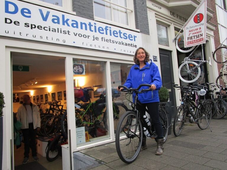 Martine fiets vanaf nu op haar Idworx Easy Rohler