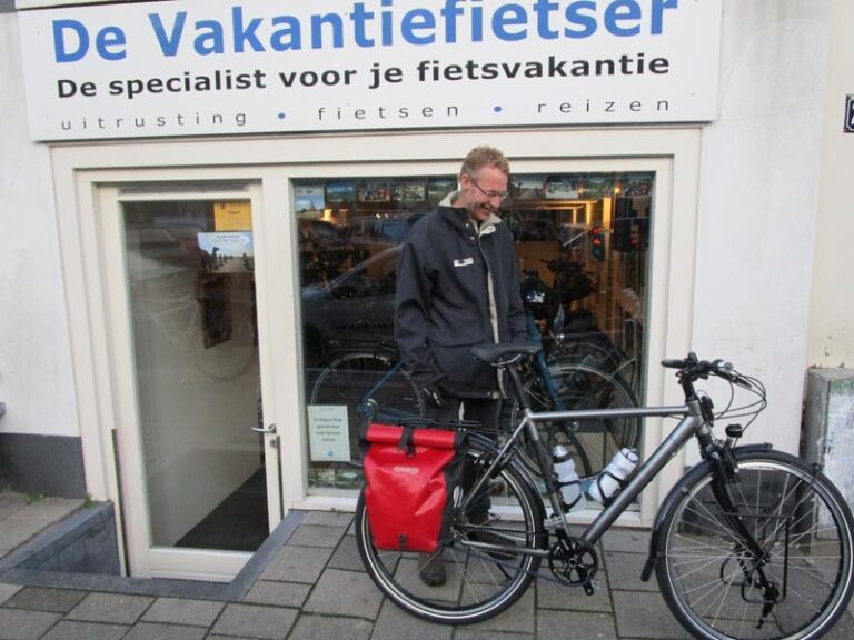 Micha en zijn nieuw Koga!