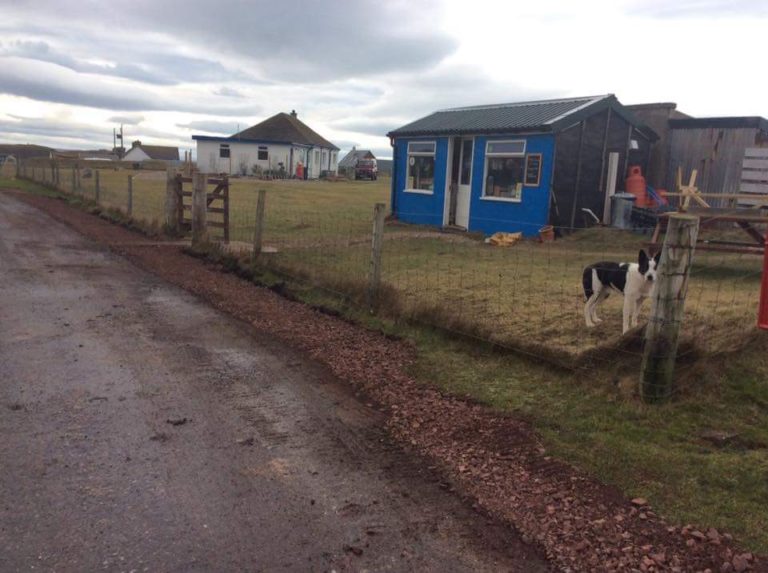 Flossie's Beach Shop Highland Trail Schotland